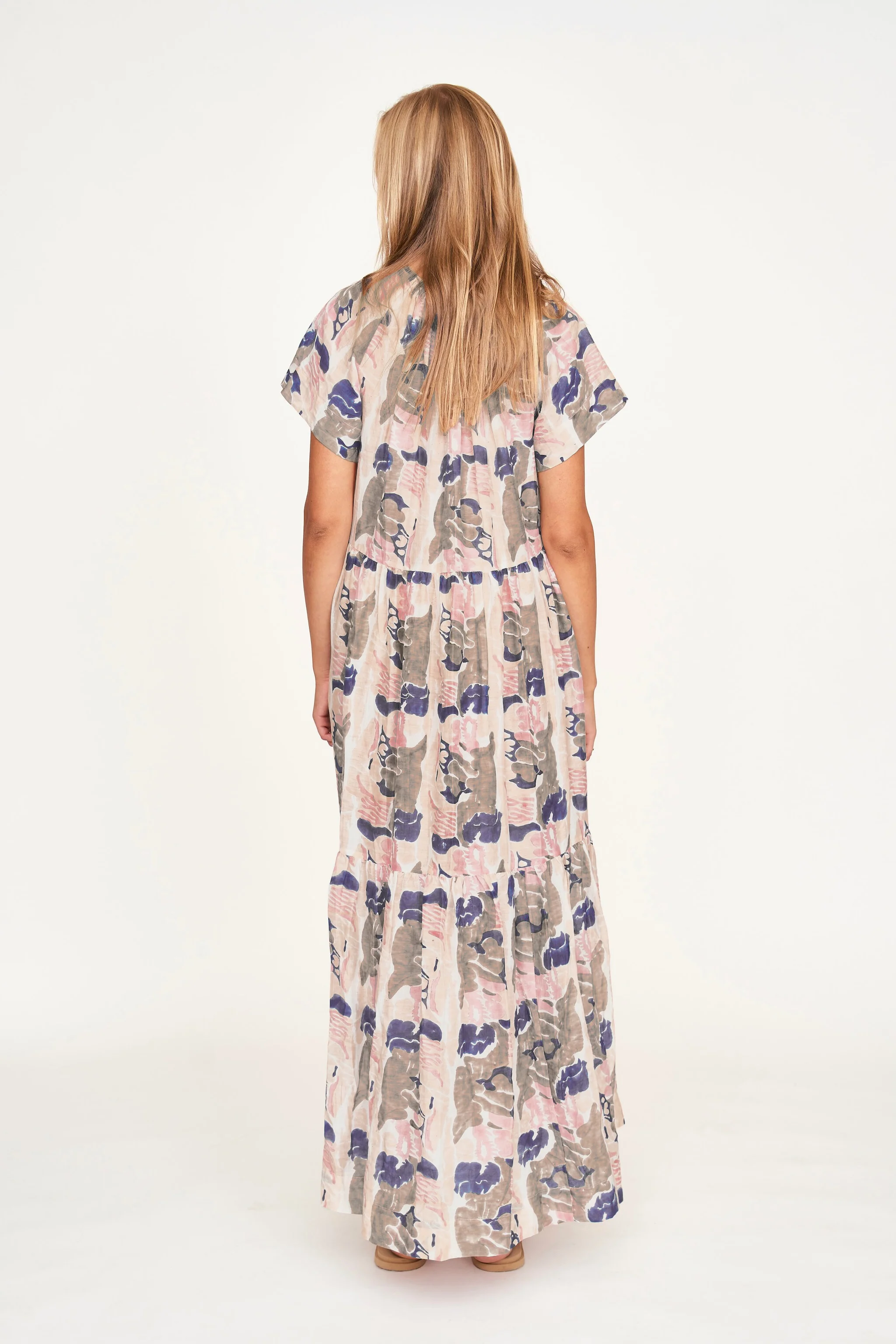 Vienna Maxi Dress in Reef in Shortcake - Image 7
