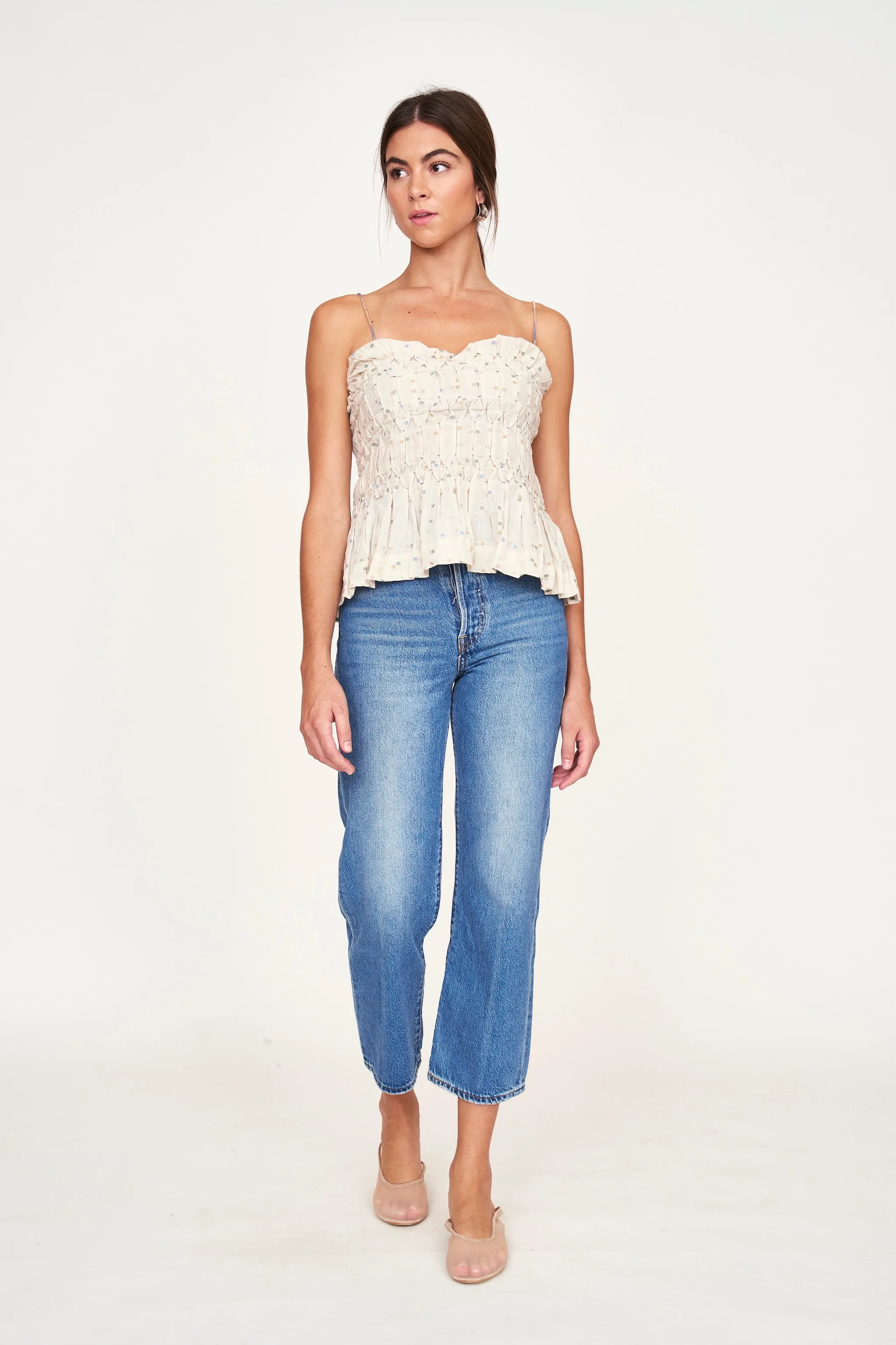 Freeport Top in Confetti Jamdani - Image 2