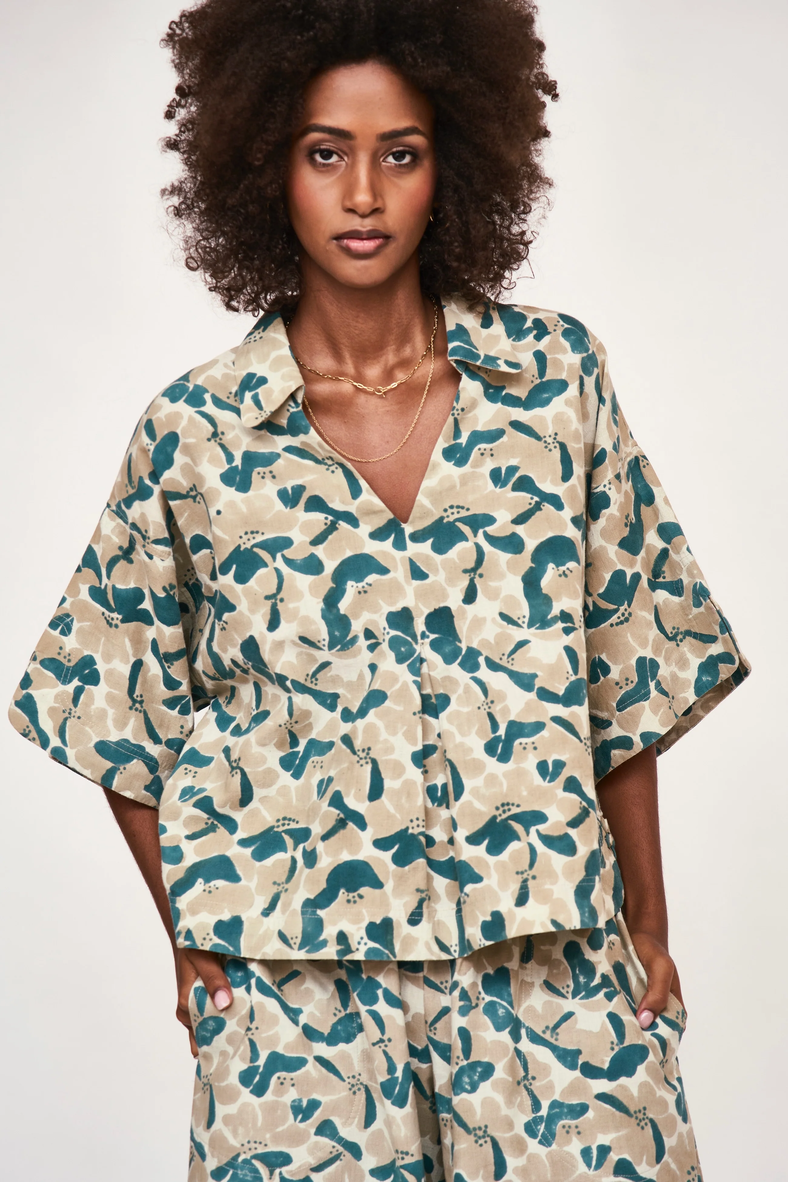 Lanai Top in Plumeria - Image 2