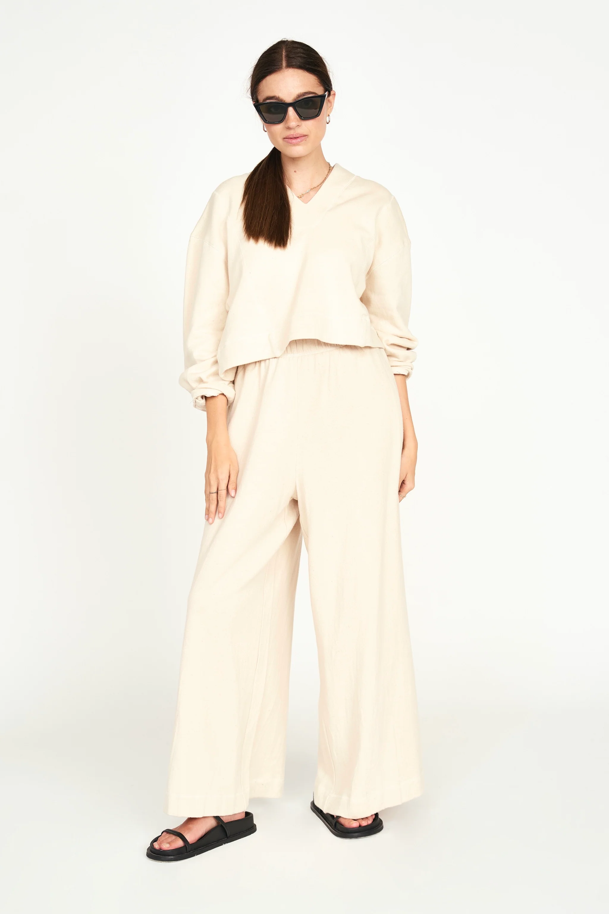 Mirth Lounge Pant in Dove - Image 5
