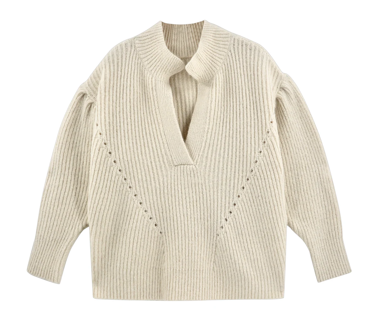 Jackson Sweater in Ivory - Image 9