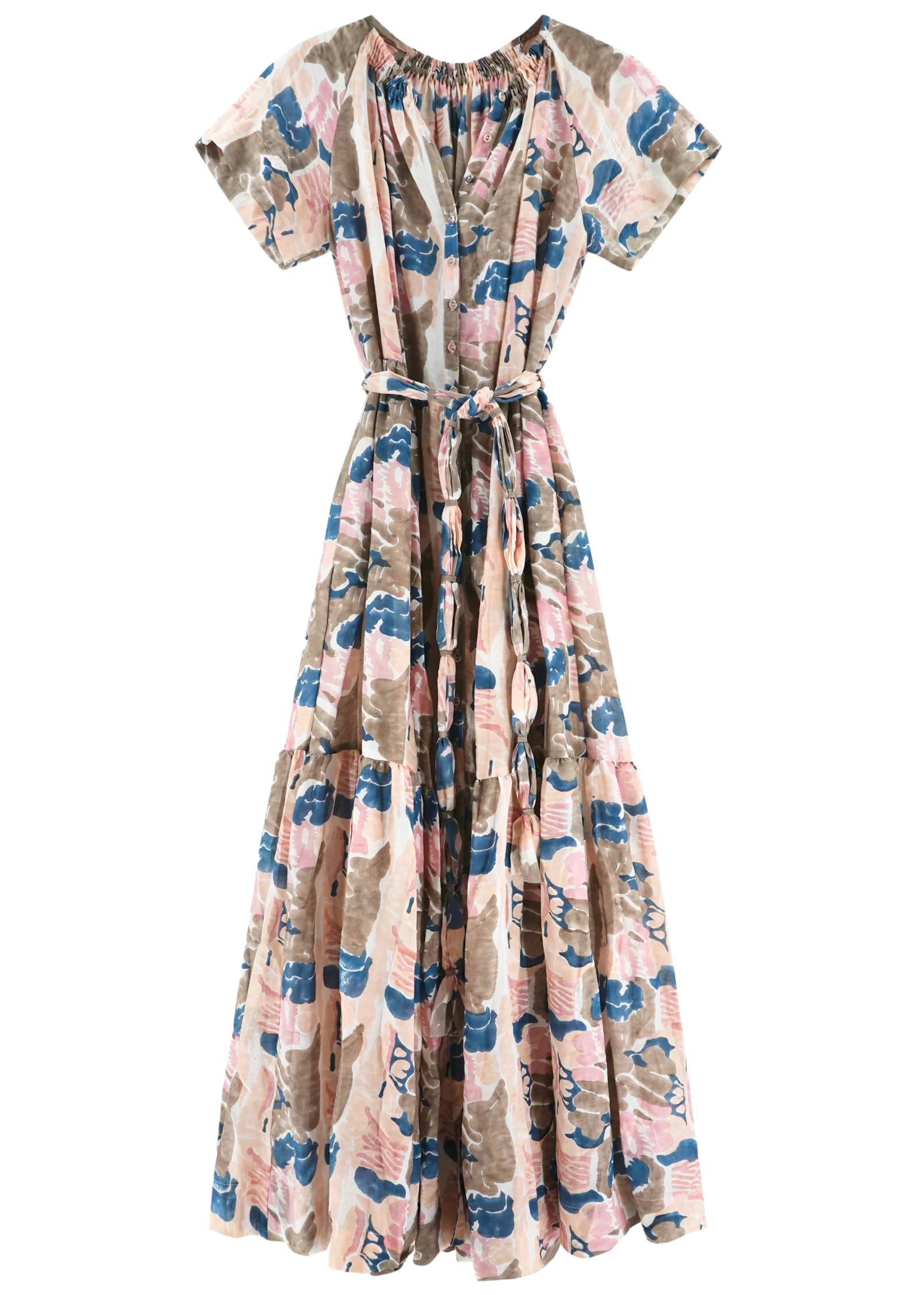 Vienna Maxi Dress in Reef in Shortcake - Image 9