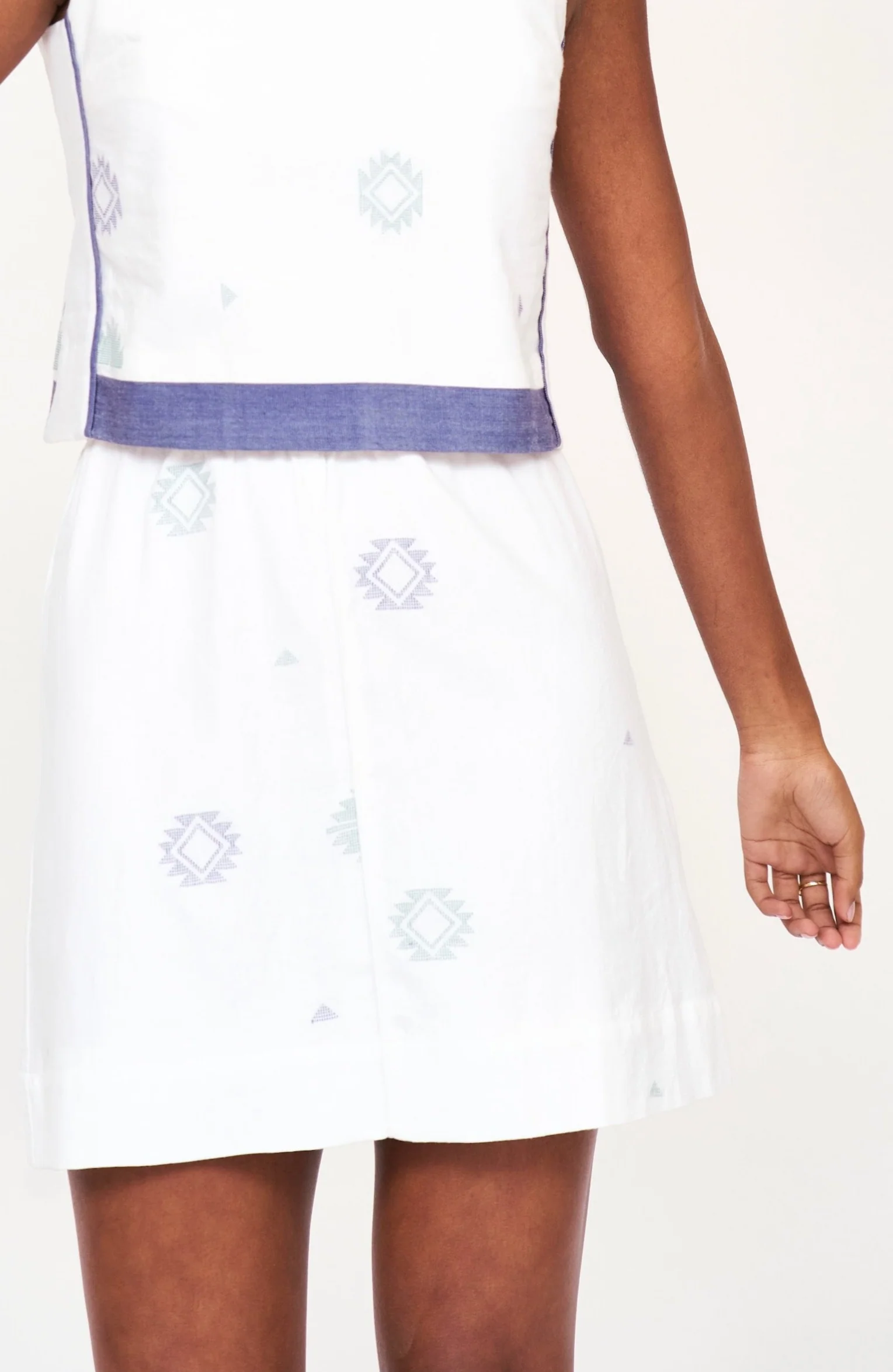 Miniskirt in White Sedona - Image 4