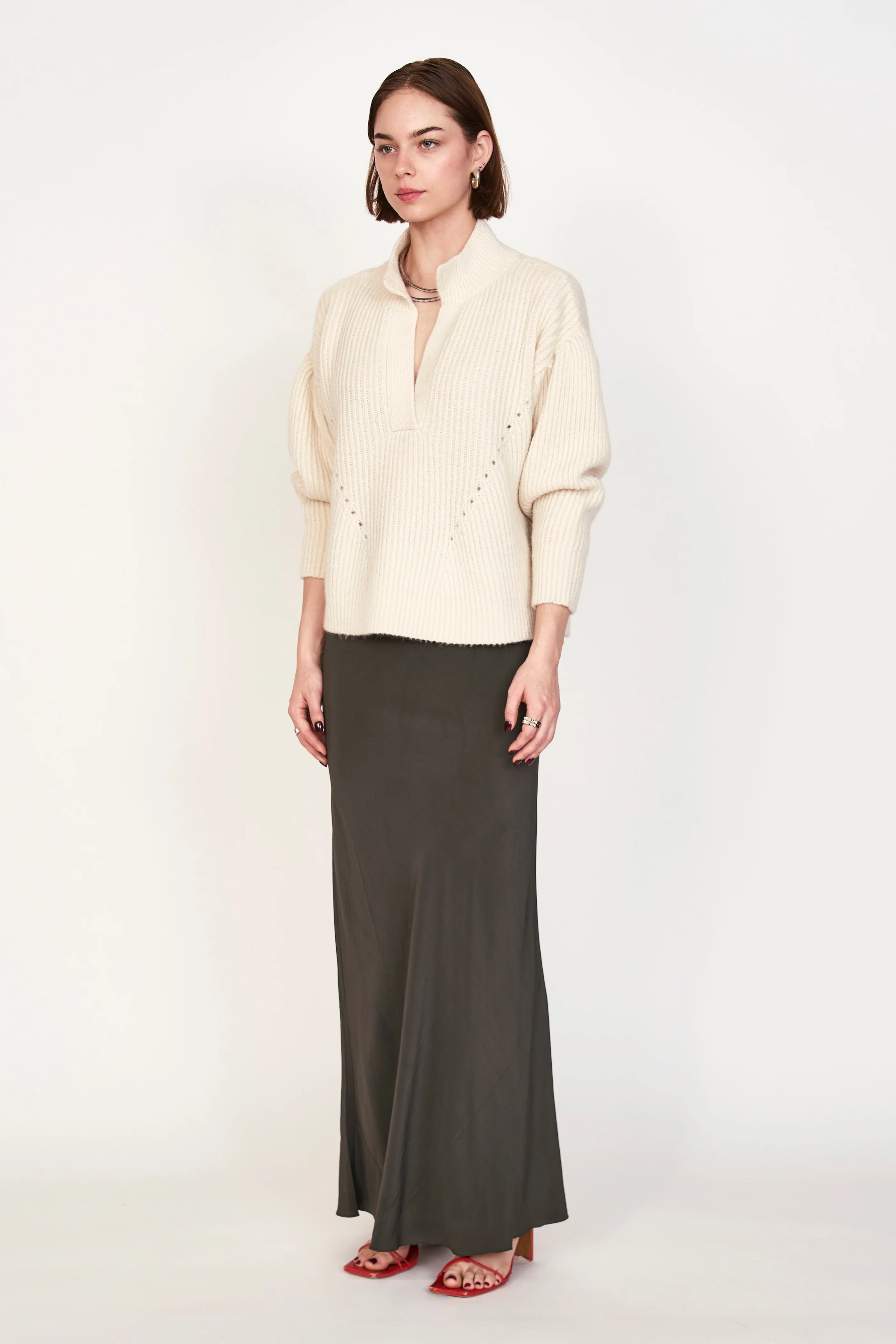 Jackson Sweater in Ivory - Image 6