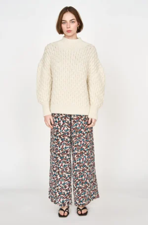 Riga Pant in Amaryllis