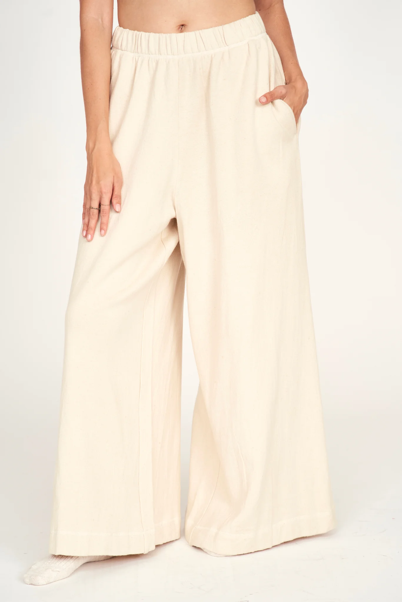 Mirth Lounge Pant in Dove - Image 2