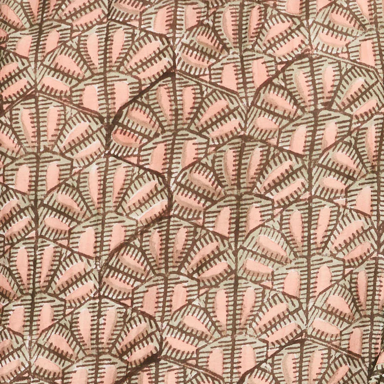 Clemente Dress in Trellis in Petal - Image 9