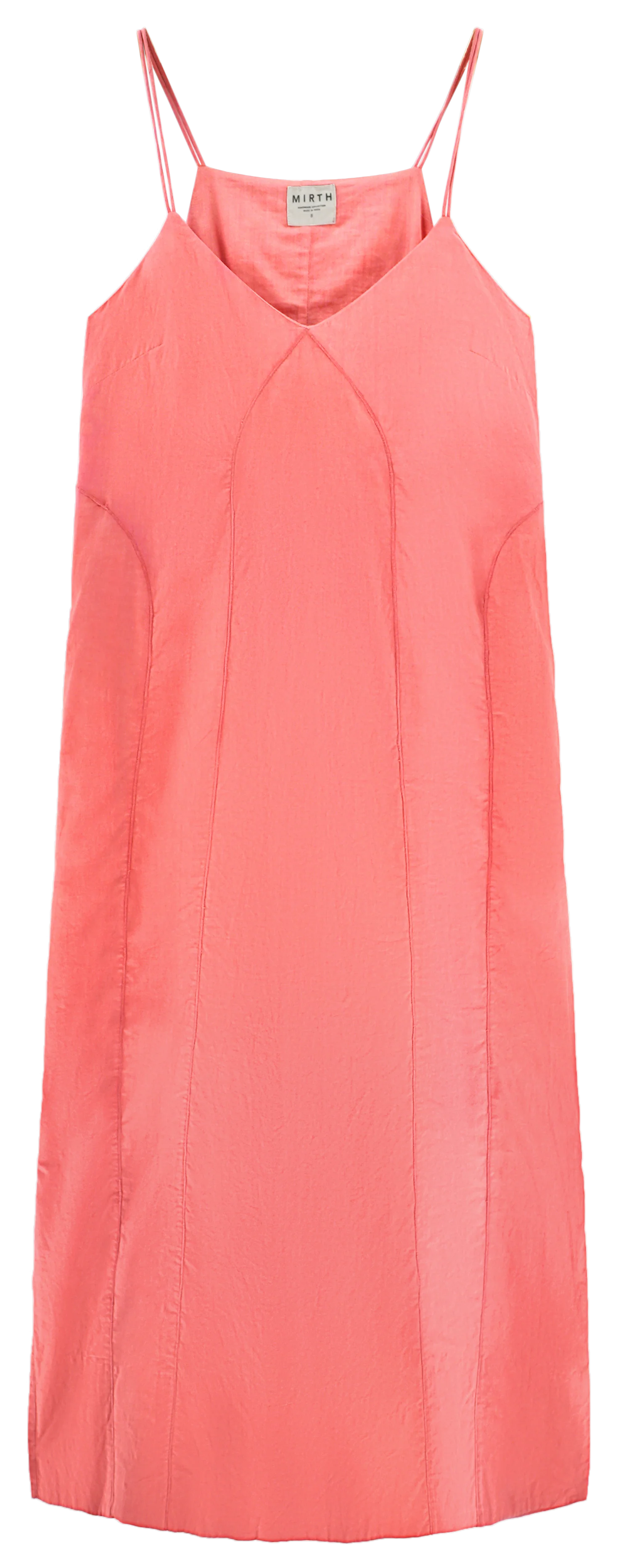 Como Dress in Coral - Image 7
