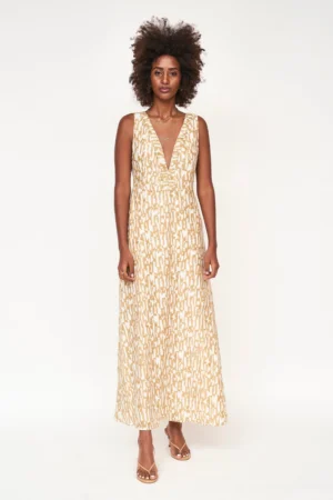 Cyprus Dress in Driftwood